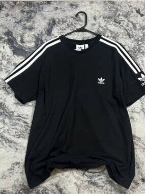 Adidas Originals Black 3-Stripes T-Shirt